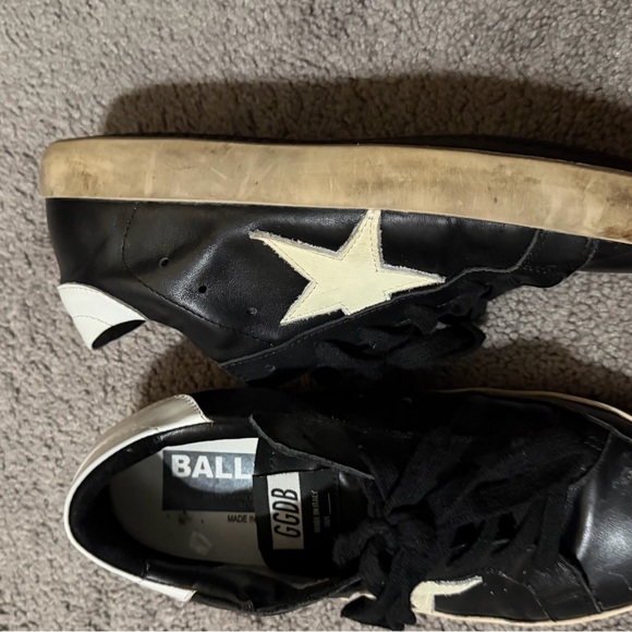 Golden Goose Black and Cream Women's Sneakers - Picture 6 of 6